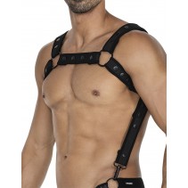 NEO ARNÉS DE PECHO NEON NEGRO CUT4MEN H4RNESS