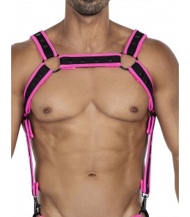 NEO ARNÉS DE PECHO NEON ROSA CUT4MEN H4RNESS