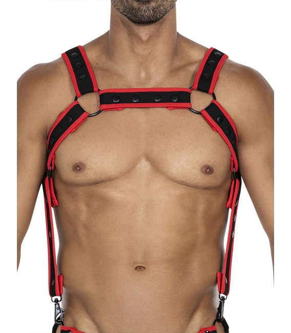 NEO ARNÉS DE PECHO NEON RED CUT4MEN H4RNESS