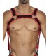 NEO ARNÉS DE PECHO NEON RED CUT4MEN H4RNESS