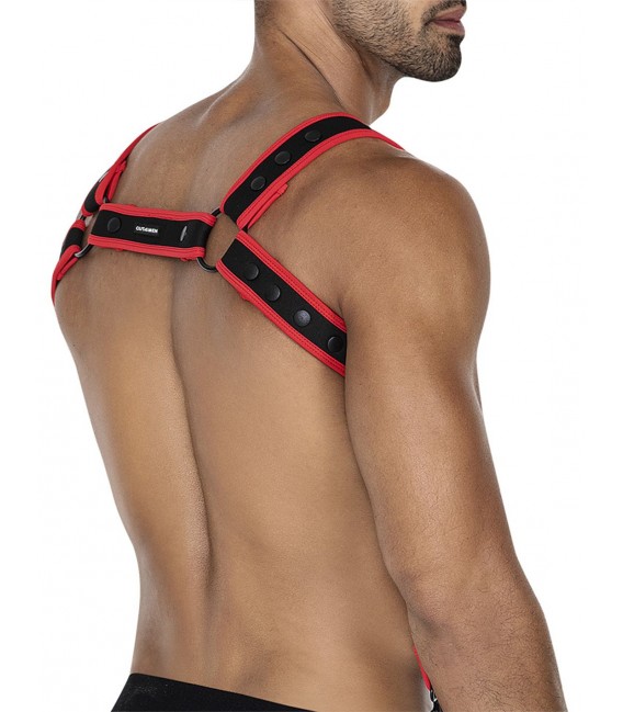 NEO ARNÉS DE PECHO NEON RED CUT4MEN H4RNESS