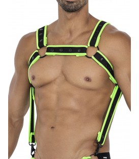 NEO ARNÉS DE PECHO NEON VERDE CUT4MEN H4RNESS