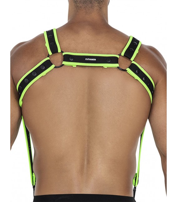 NEO ARNÉS DE PECHO NEON VERDE CUT4MEN H4RNESS