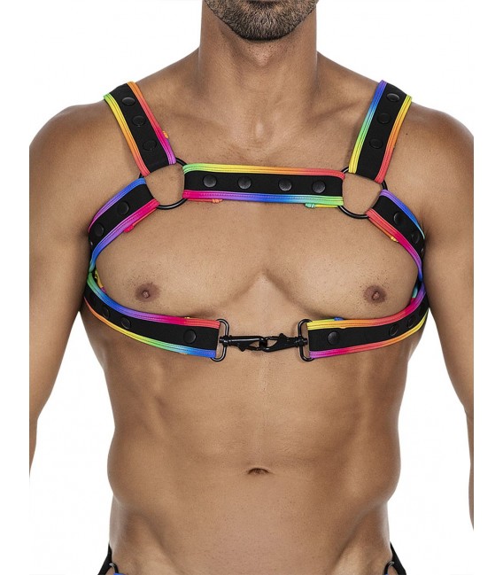 NEO ARNÉS DE PECHO NEON RAINBOW CUT4MEN H4RNESS