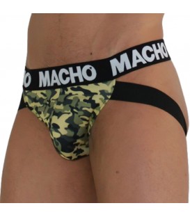 SUSPENSORIO MACHO MILITAR VERDE MX28MV