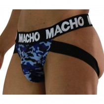 SUSPENSORIO MACHO MILITAR AZUL MX28MA