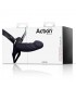 ARNÉS STRAP-ON DILDO HUECO PREMIUM NEGRO