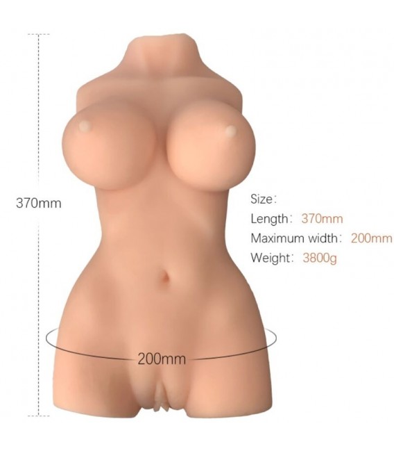 MASTURBADOR TORSO FEMENINO MOD 7