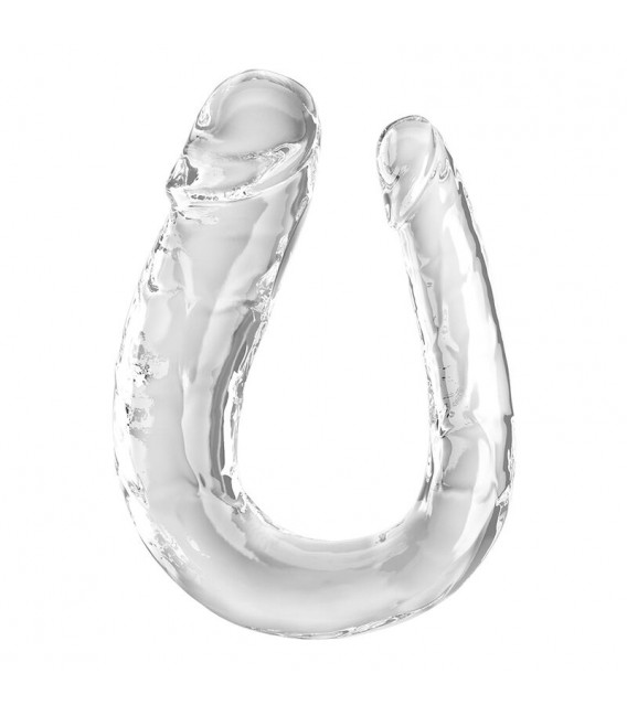 KING COCK CLEAR DILDO DOBLE 44 CM