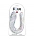 KING COCK CLEAR DILDO DOBLE 44 CM