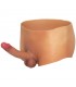 BOXER SILICONA CON PENE 18 CM