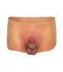 BOXER SILICONA CON PENE 18 CM