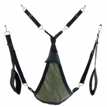 SLING CANVAS TRIANGULAR VERDE