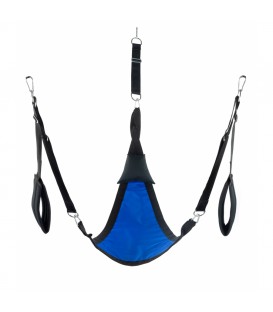 SLING CANVAS TRIANGULAR AZUL