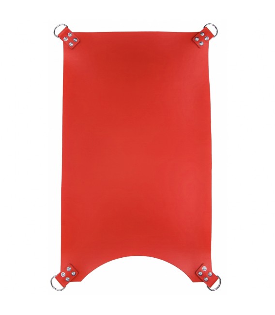 SLING DE CUERO 4 PUNTOS ROJO