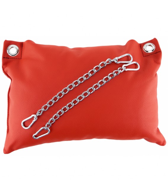 ALMOHADA DE CUERO ROJO PARA SLING