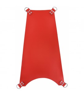 SLING DE CUERO AJUSTABLE 4 PUNTOS ROJO