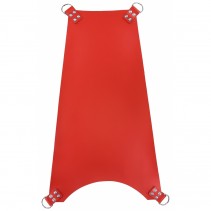 SLING DE CUERO AJUSTABLE 4 PUNTOS ROJO