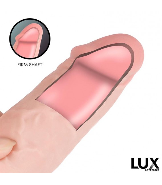 LUX WOLF DILDO TRIPLE DENSIDAD 7"