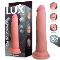 LUX OTTO DILDO TRIPLE DENSIDAD 8"