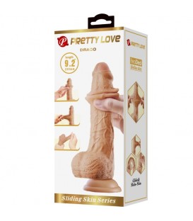 DRACO DILDO REALISTA 23 CM